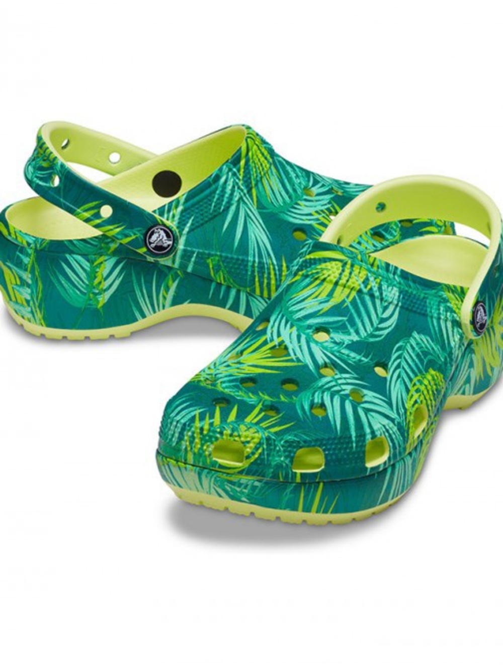Crocs Classic Platform Tropical Clogs